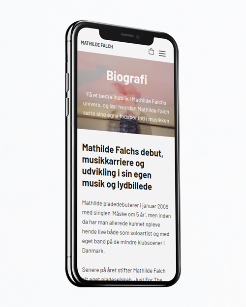 Hjemmesider til mobile enheder